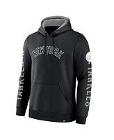 Fanatics Men's Black New York Yankees Big City Legacy Fleece Pullover Hoodie