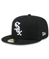 New Era Men's Black Chicago White Sox 2025 Jackie Robinson Day 59FIFTY Fitted Hat