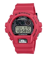 G-Shock Men's Japanese Quartz Red Resin Watch, 50mm