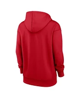 Nike Women's Red St. Louis Cardinals Authentic Collection City Connect Performance Pullover Hoodie