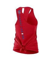 Nike Women's Red Philadelphia Phillies Crisscross Performance Tank Top