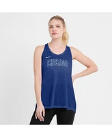 Nike Women's Royal Chicago Cubs Crisscross Performance Tank Top