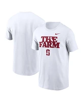 Nike Men's White Stanford Cardinal Campus Local T-Shirt