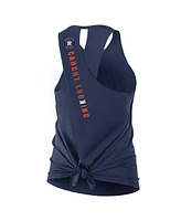 Nike Women's Navy Houston Astros Crisscross Performance Tank Top