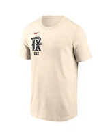 Nike Men's Josh Jung Natural Texas Rangers 2025 City Connect Fuse Name Number T-Shirt