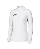 Tommy Bahama Women's White Buffalo Bills Sport Playa Vista Quarter-Zip Jacket