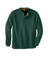KingSize Big & Tall Bonded Sherpa Waffle Henley