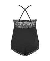 City Chic Plus Viva Short Cami Set