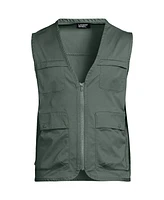 Lands' End Men's Lightweight Utility Vest