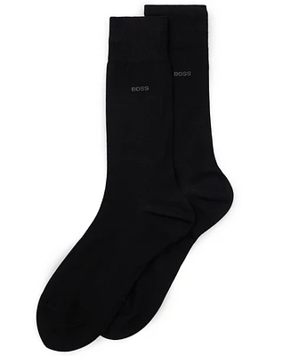 Boss by Hugo Boss Men's Egyptian-Cotton Blend Two-Pack Socks