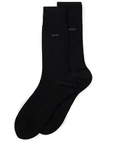 Boss by Hugo Boss Men's Egyptian-Cotton Blend Two-Pack Socks