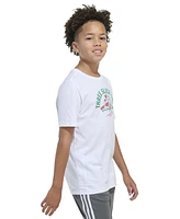 adidas Big Boys Short-Sleeve Three Slice Life Graphic Cotton T-Shirt