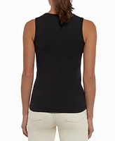 Three Dots Women's Crewneck Tank Top