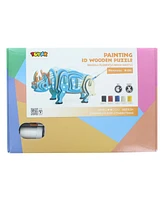 3D Wooden Painting Puzzle | Rhino