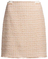Boss by Hugo Women's Tweed Regular-Fit Mini Skirt