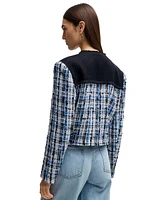 Boss by Hugo Women's Contrast Tweed Jacket