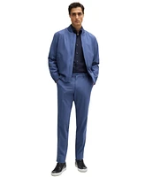 Boss by Hugo Boss Men's Structured Performance Slim-Fit Dress Shirt