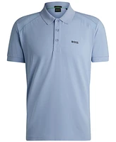 Boss by Hugo Boss Men's Striped Tape Insert Polo Shirt