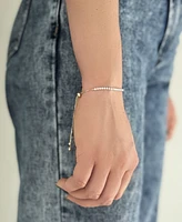 Adornia Gold Adjustable Tennis Bolo Bracelet