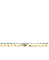 Michael Kors 14K Gold-Plated Brass Mixed Chain Bracelet