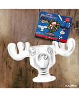 Christmas Vacation Moose Mug & Collage 600 Piece 2 Sided Die Cut Jigsaw Puzzle