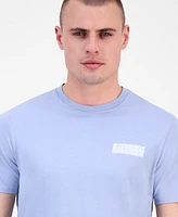 Guess Men's Distressed Logo Crewneck T-Shirt
