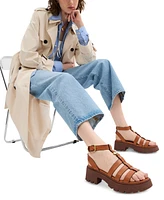 Coach Women's Sculpted C Platform Fisherman Sandals