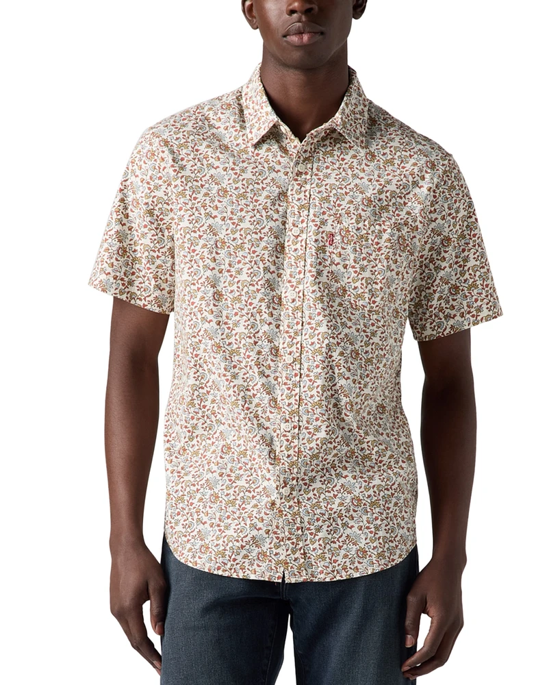 Levi's Men's Classic 1 Pocket Short Sleeve Regular Fit Shirt