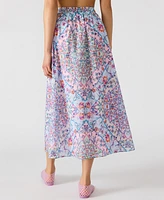 Steve Madden Women's Carly Printed Cotton Maxi Skirt