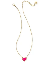 Kendra Scott 2-Pc. Set Pave Heart 19" Necklaces