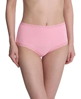 Natori Women's Bliss Cotton Full Brief 3 Pack