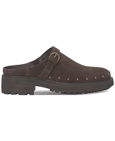 Lucky Brand Women's Caytina Studded Buckle Strap Clogs