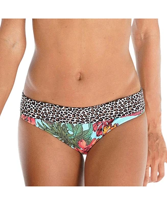 Lascana Women's Print Classic Bikini Swimsuit Bottom