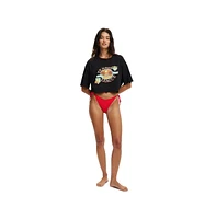 Cotton On Women's Active Cropped Graphic Tee
