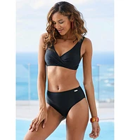 Lascana Women's Wrap-Look Triangle Bikini Top