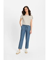 Olsen Women's Lisa Straight Leg Soft Denim Pant