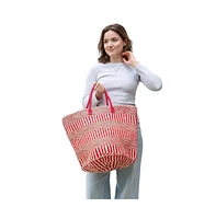 Brave Handmade Sisal Market Tote Bag