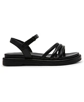 Anne Klein Women's Ellen Strappy Footbed Flat Sandals