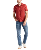Men's Sirilo Fitted Short Sleeve Button-Front Shirt