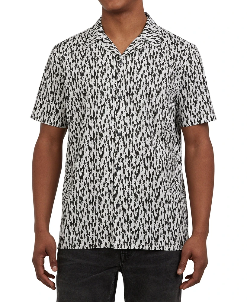 Dkny Men's Malcolm Camp Shirt