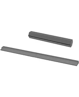 BalanceFrom Fitness All Purpose Mat with 8 Ft Balance Beam Gymnastic Set, Gray