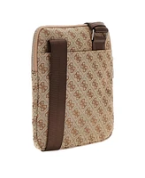 Guess Men's Milano Flat Crossbody Bag