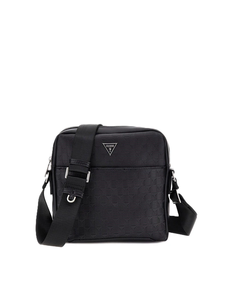 Guess Men's Torino Top Zip Crossbody Bag