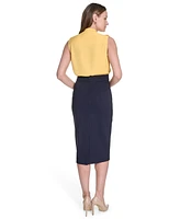 Tommy Hilfiger Women's Button-Front Epaulet Blouse