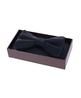 Trafalgar Men's Sutton Solid Color Silk Bow Tie