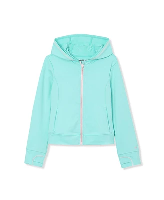 Lands' End Girls Active Zip Up Hoodie
