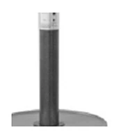 48000 Btu Steel Propane Patio Heater with Cylindrical Pole Design for Outdoor Use