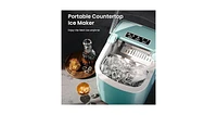 Zafro Countertop Ice Maker with Handle, Produces
