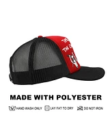 Marvel Men's Deadpool & Wolverine Time To Make The Chimichanga Red & Black Trucker Hat
