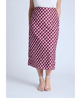 Eloquii Plus Geometric Sequin Skirt